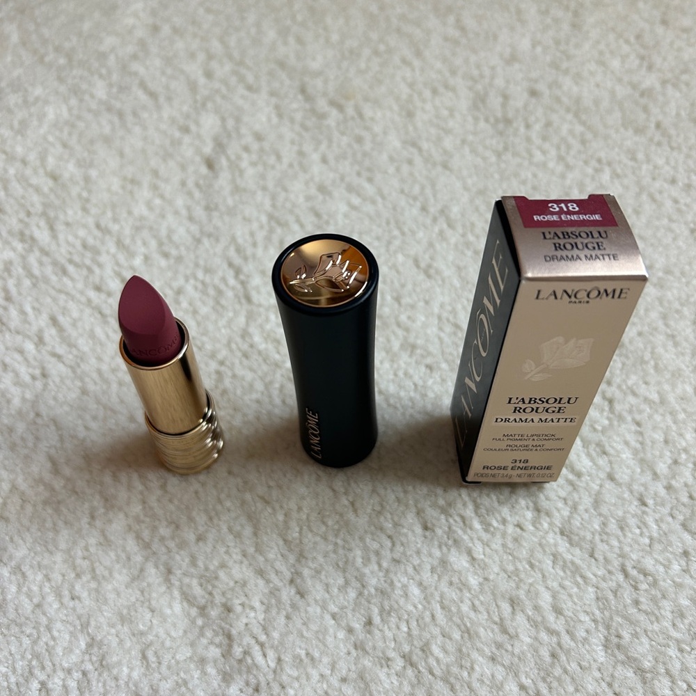 Lancôme L'Absolu Rouge Drama Matte Lipstick - 318 Rose Énergique (Rose)